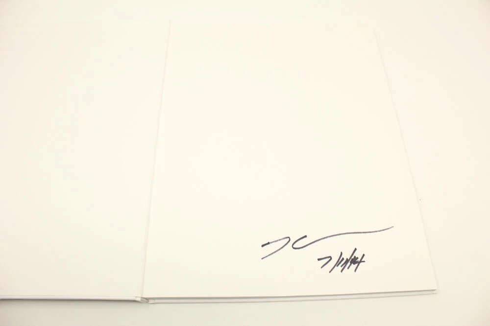 JEFF KOONS SIGNED AUTOGRAPH 