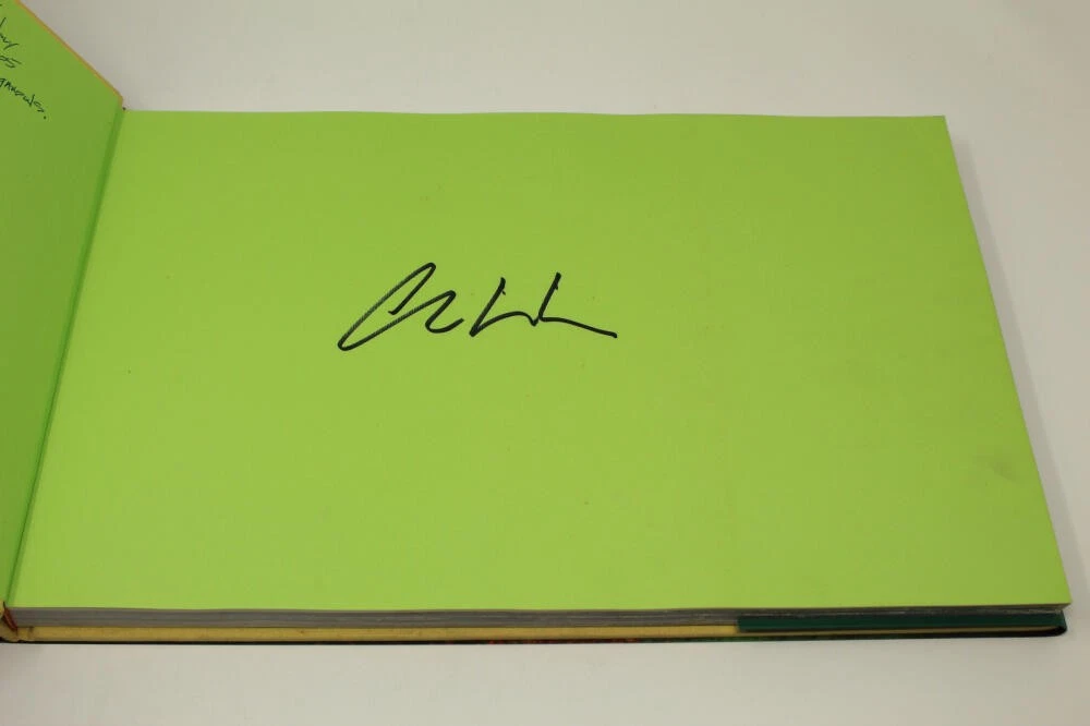 DALE CHIHULY SIGNED AUTOGRAPH 