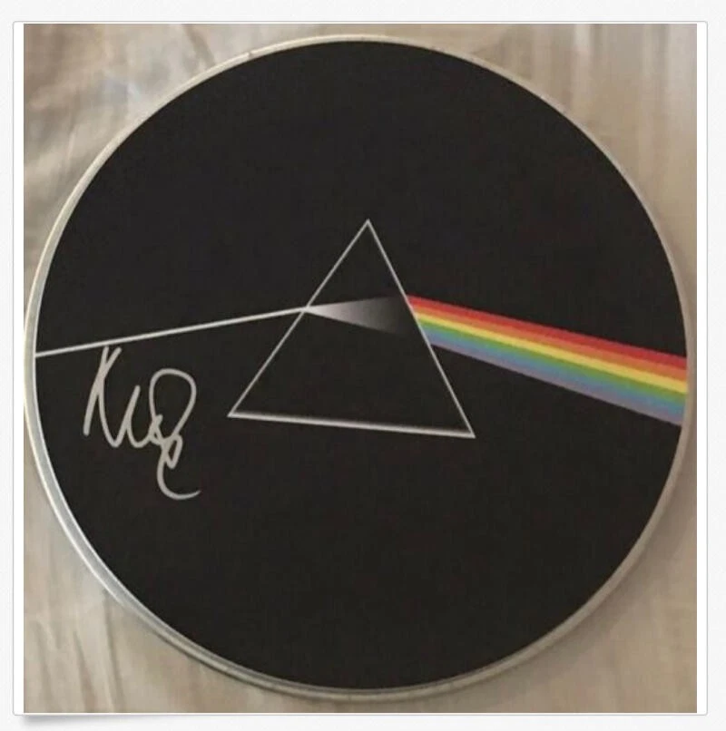 NICK MASON SIGNED AUTOGRAPH DARK SIDE OF THE MOON 12