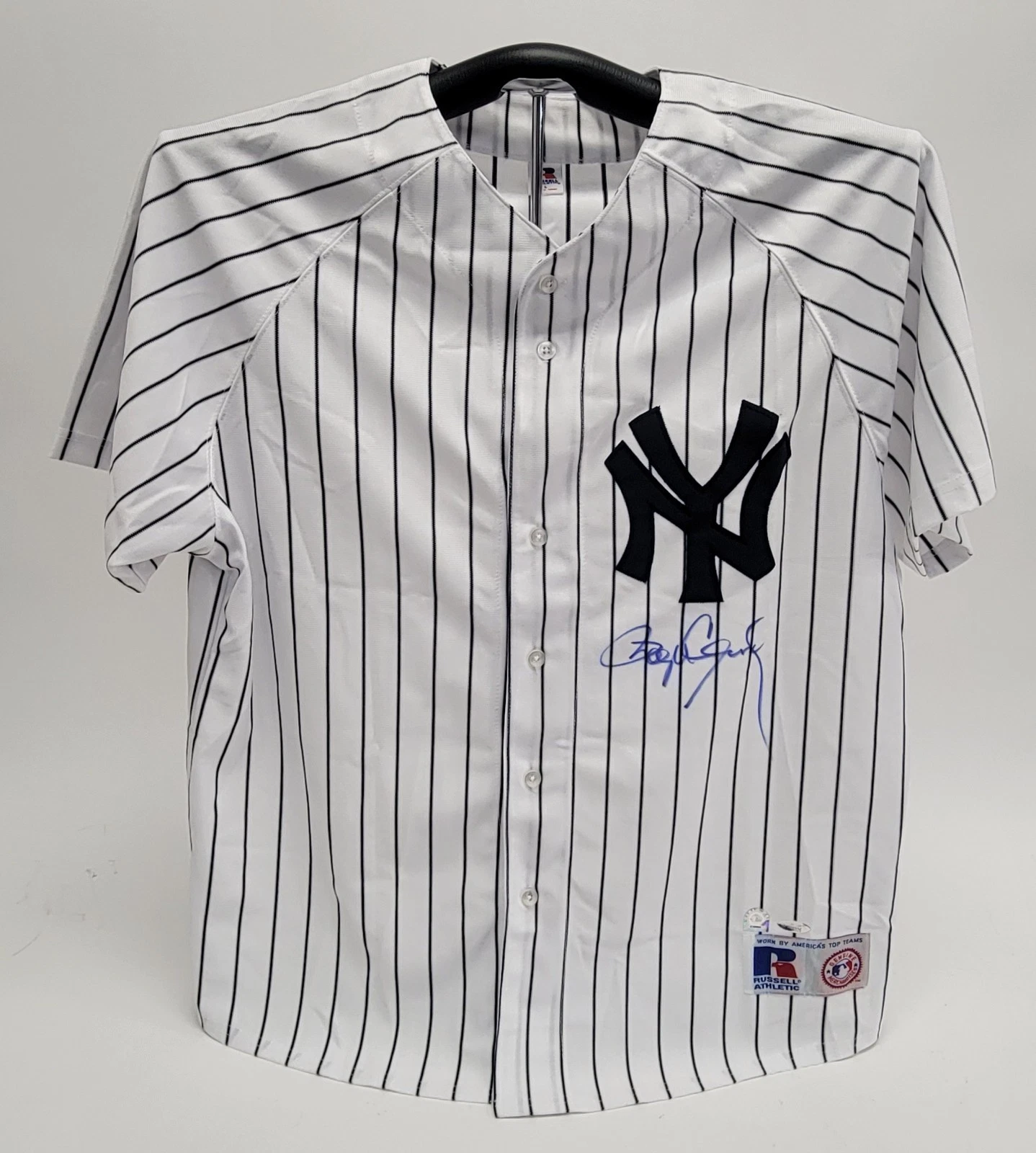 Roger Clemens Signed Authentic Russell New York Yankees Jersey Tristar & MLB