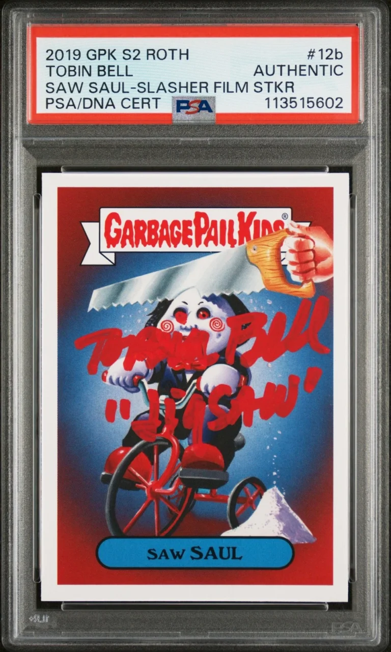 2019 Garbage Pail Kids Srs 2 Rvng Of Oh, Horror-Ible Slshr Saw Saul #12b PSA A