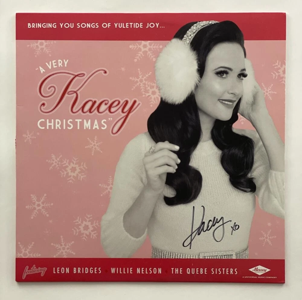 KACEY MUSGRAVES SIGNED AUTOGRAPH ALBUM VINYL RECORD * A VERY KACEY CHRISTMAS JSA