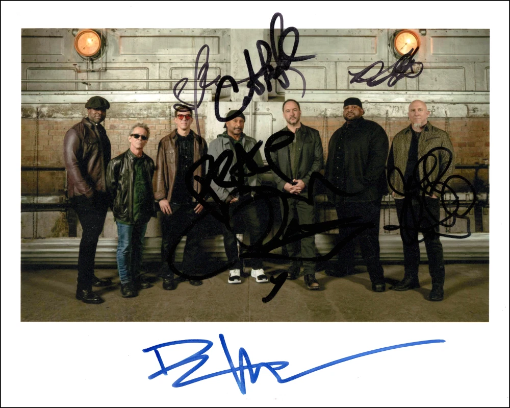 Dave Matthews Band x6 Signed Autograph 8x10 Photo - Rashawn Ross ++ JSA COA