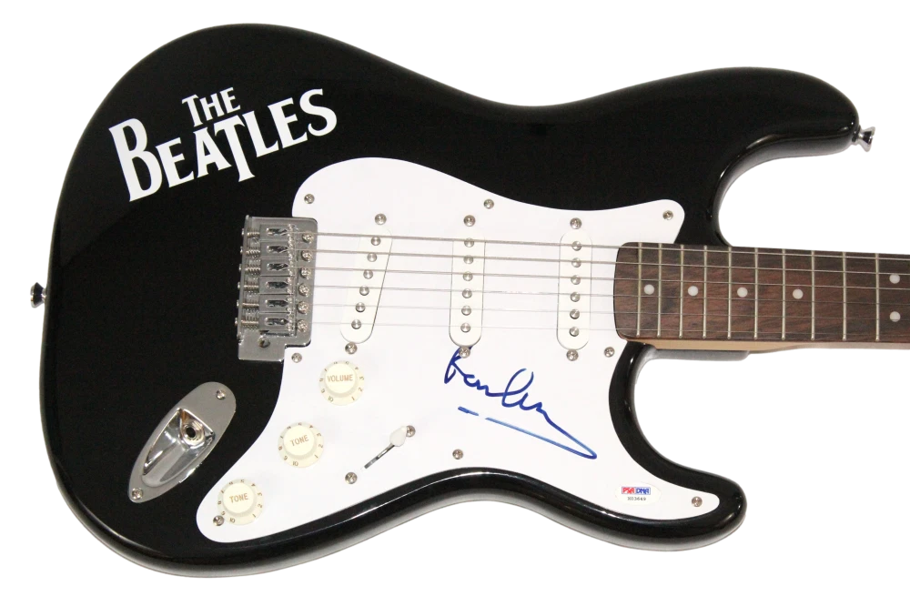 Paul McCartney The Beatles Signed Autograph Full Size Guitar w/ PSA COA