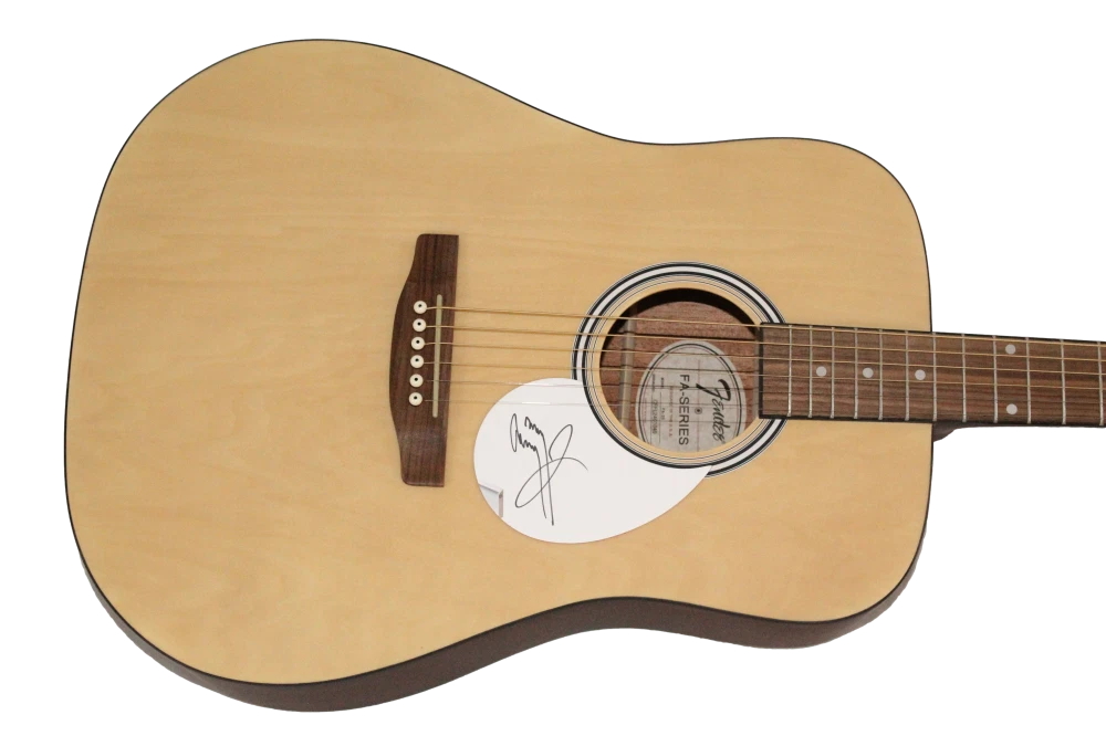 Jimmy Page Led Zeppelin Signed Autograph Full Size Acoustic Guitar w/ JSA COA