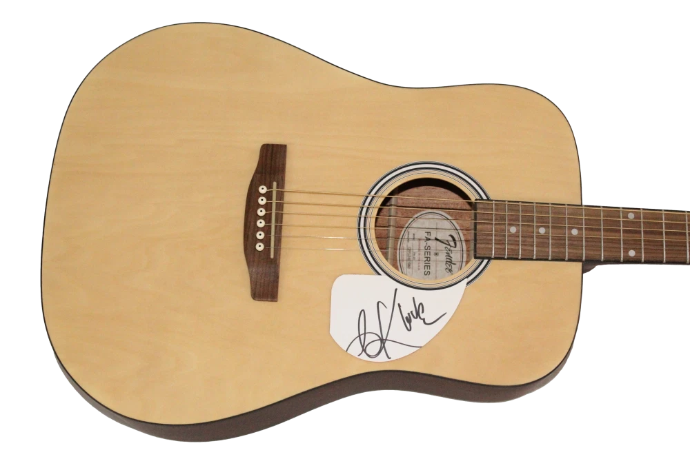 Anthony Kiedis Signed Autograph Fender Guitar - Red Hot Chili Peppers JSA COA