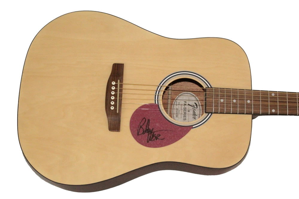 Bob Weir Grateful Dead Signed Autograph Fender Acoustic Guitar - JSA COA