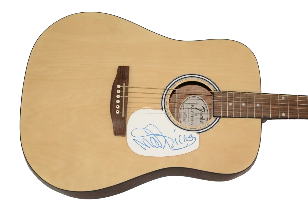 Morrissey the Smiths Signed Autograph Full Size Fender Acoustic Guitar - JSA COA