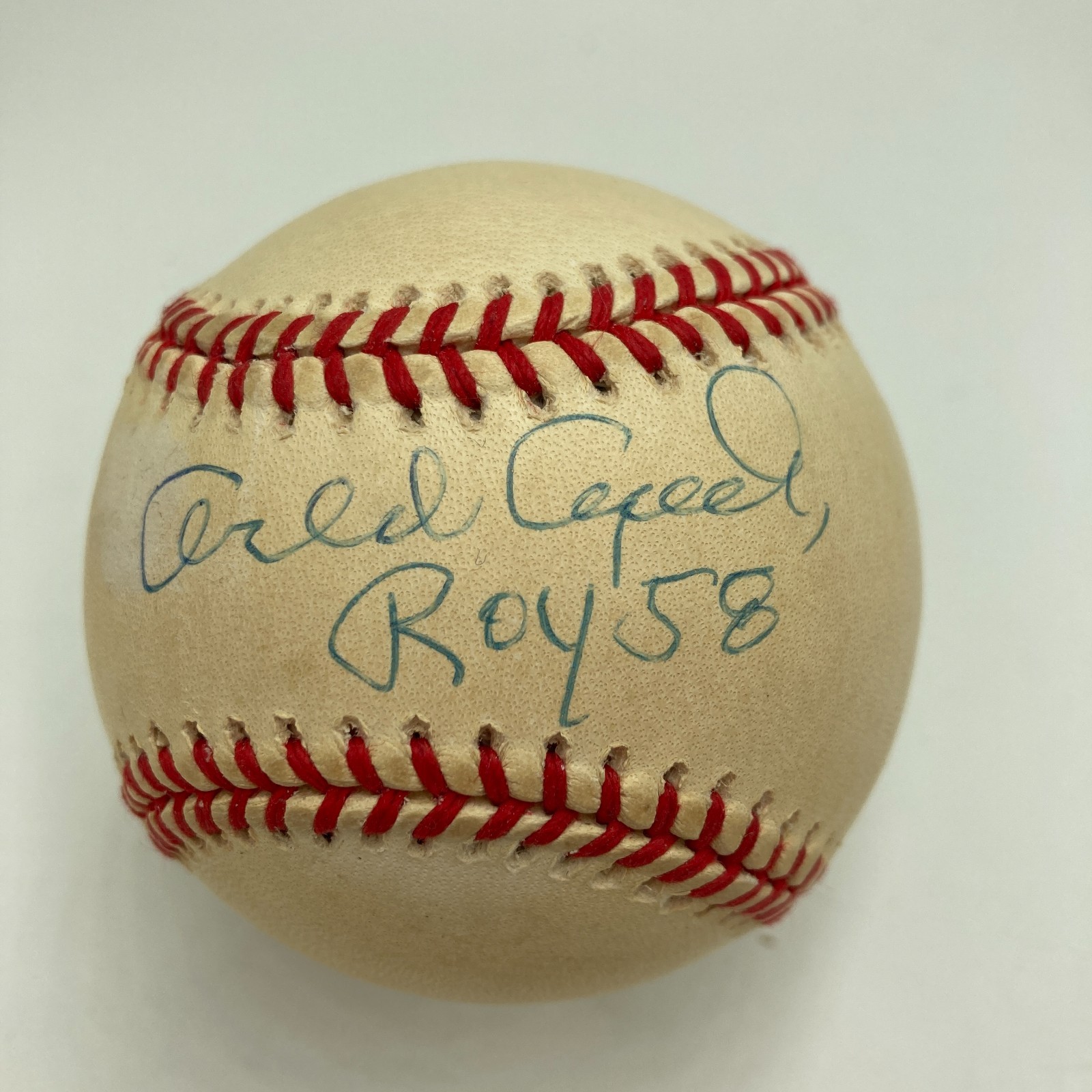 Orlando Cepeda ROY 1958 Signed Official National League Baseball PSA DNA
