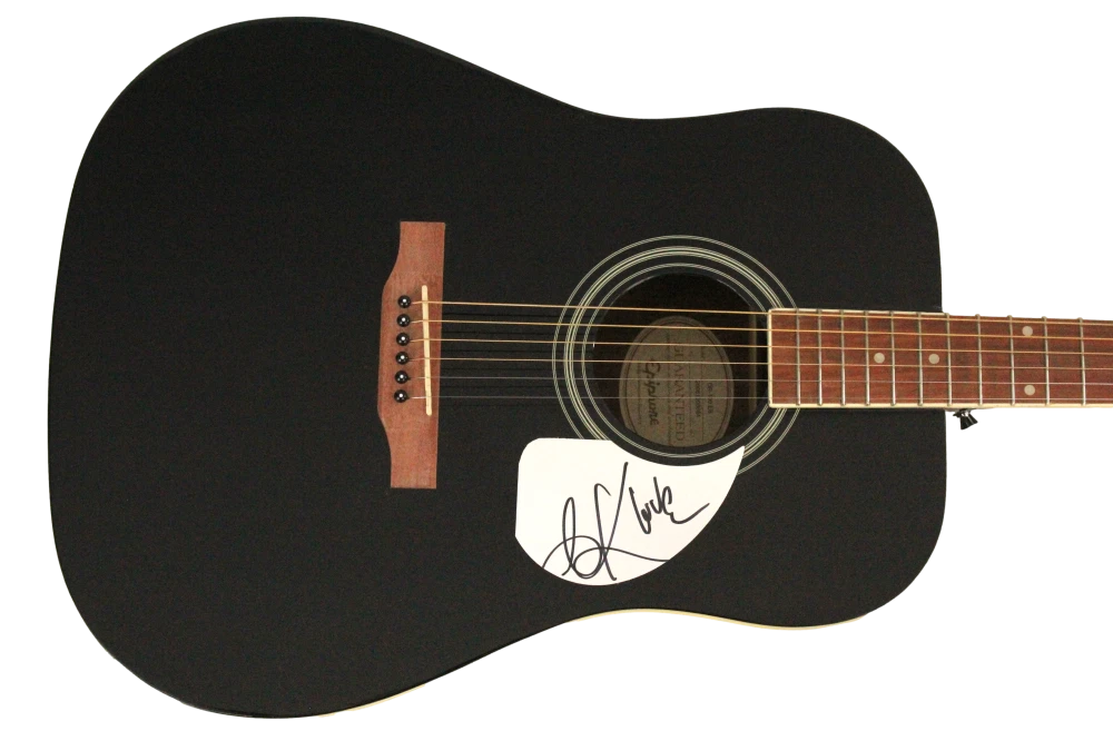 Anthony Kiedis Signed Autograph Epiphone Guitar - Red Hot Chili Peppers JSA COA