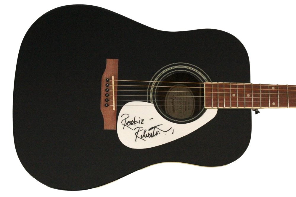 Robbie Robertson The Band Signed Autograph Gibson Epiphone Guitar w/ JSA COA