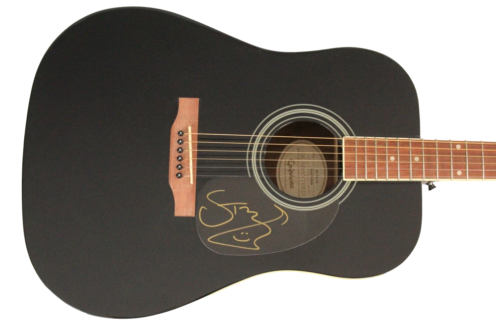 Sting The Police Signed Autograph Full Size Gibson Epiphone Guitar w/ JSA COA