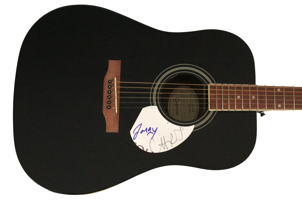 Chris Martin & Jonny Buckland Signed Autograph Gibson Guitar Coldplay w/ JSA COA