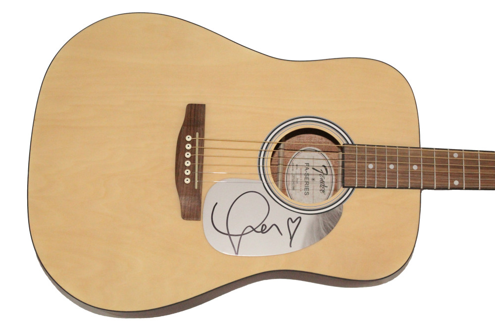 Taylor Swift Signed Autograph Acoustic Guitar The Tortured Poets Society JSA COA