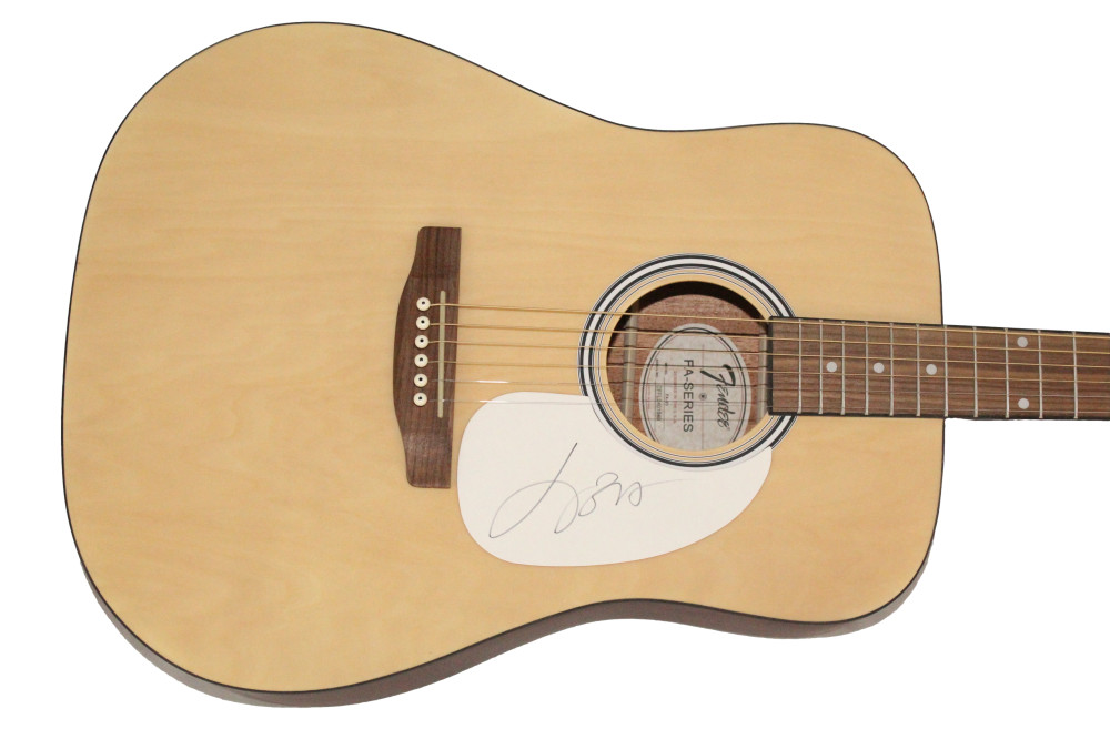 Jimmy Buffett Signed Autograph Fender Acoustic Guitar Margaritaville w/ JSA COA