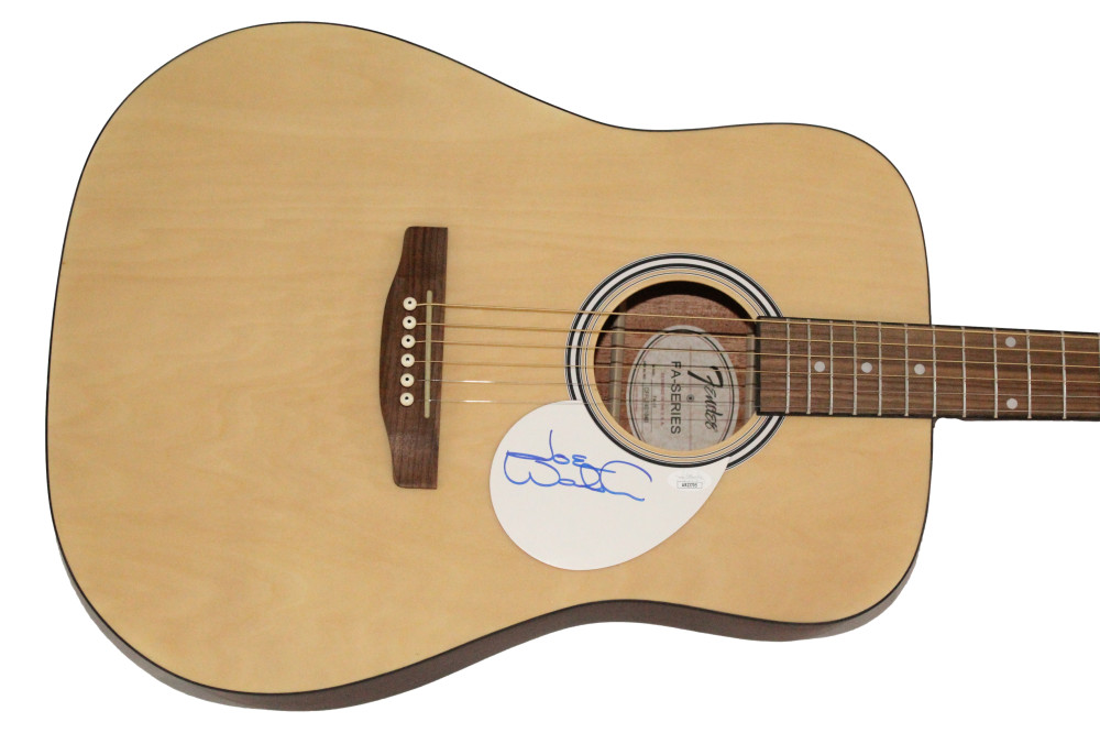 Joe Walsh Eagles Signed Autograph Fender Guitar - Hotel California Star JSA COA