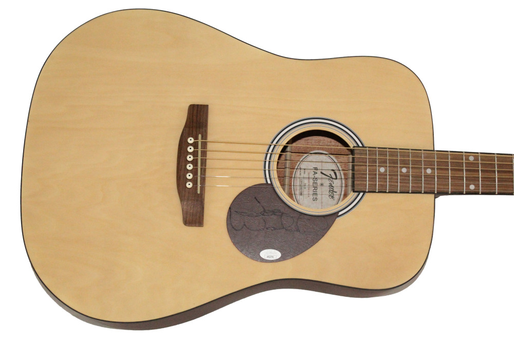 Joe Walsh Eagles Signed Autograph Fender Acoustic Guitar - On the Border JSA COA