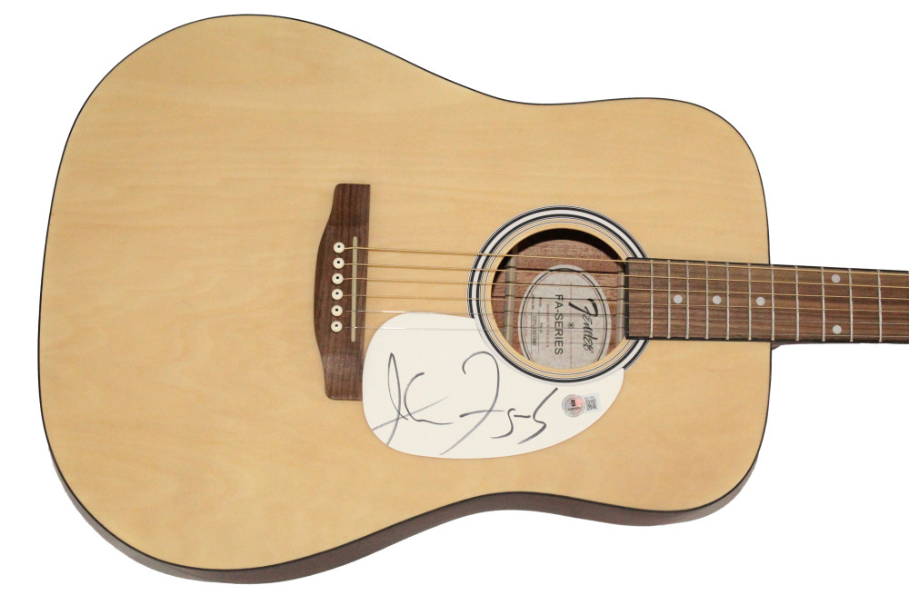 John Fogerty Creedence Clearwater Revival Signed Autograph Guitar - Beckett COA