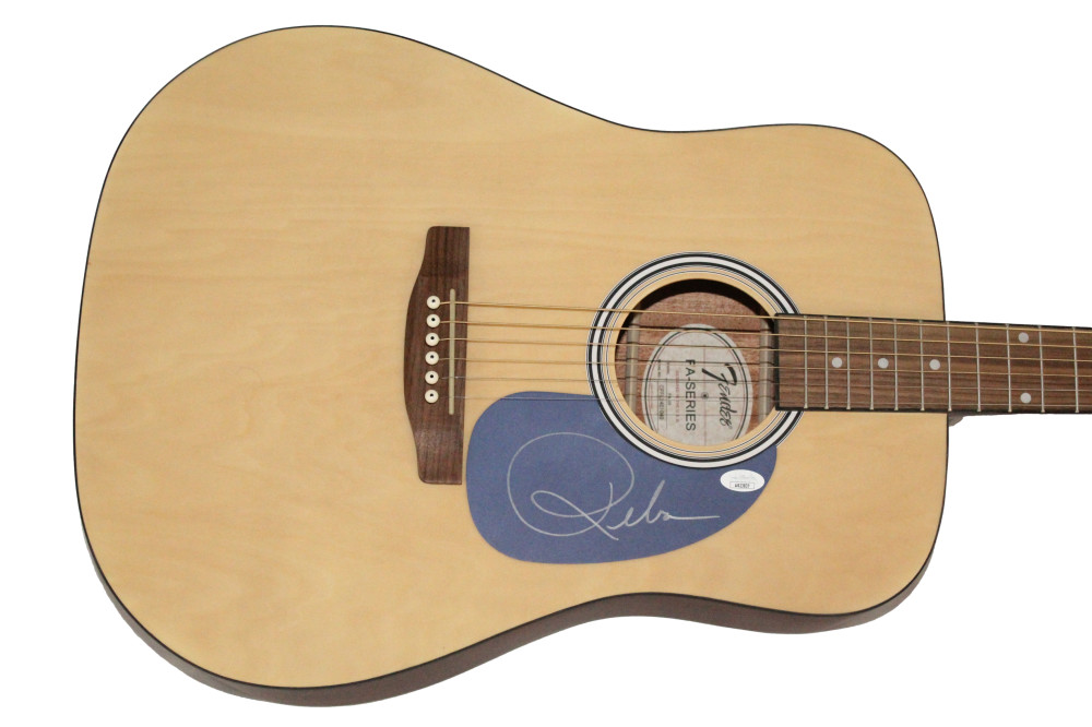 Reba McEntire Signed Autograph Fender Guitar - Country Music Icon w/ JSA COA