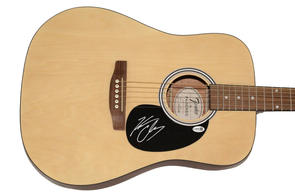 Kenny Chesney Signed Autograph Fender Acoustic Guitar - Lucky Old Son w/ JSA COA