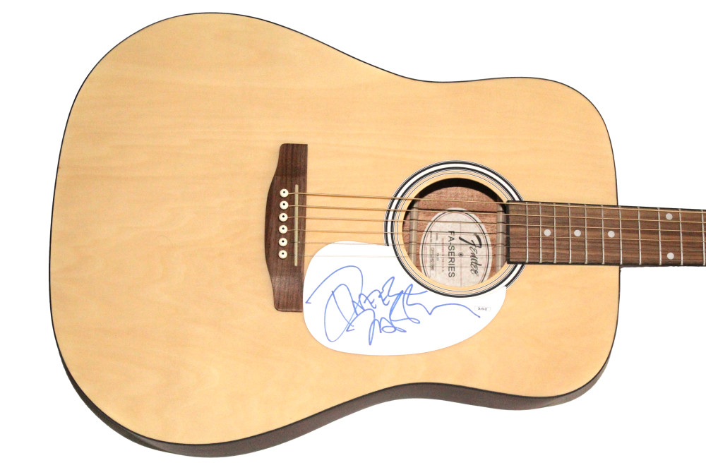 Dweezil Zappa Signed Autograph Fender Acoustic Guitar - Frank Zappa Son JSA COA