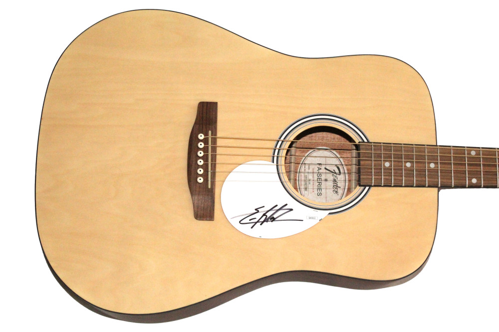 Eric Rachmany Signed Autograph Fender Acoustic Guitar - Rebelution w/ JSA COA