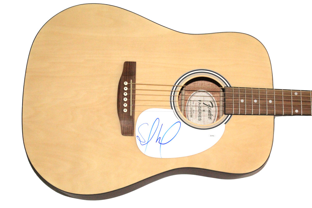 Stefan Lessard Signed Autograph Fender Guitar - Dave Matthews Band w/ JSA COA