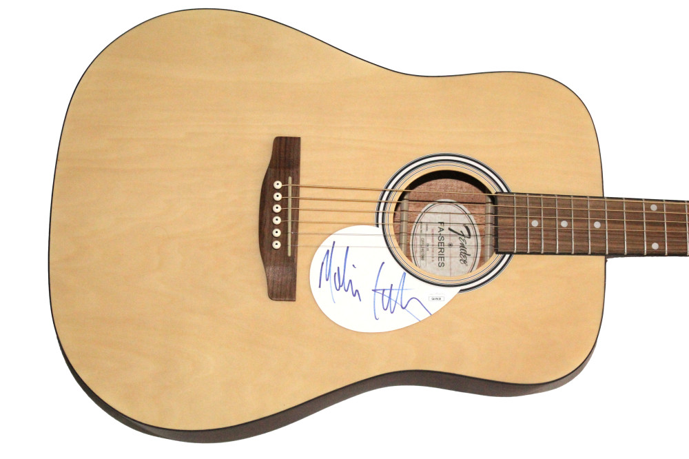 Melissa Etheridge Signed Autograph Full Size Fender Acoustic Guitar w/ JSA COA