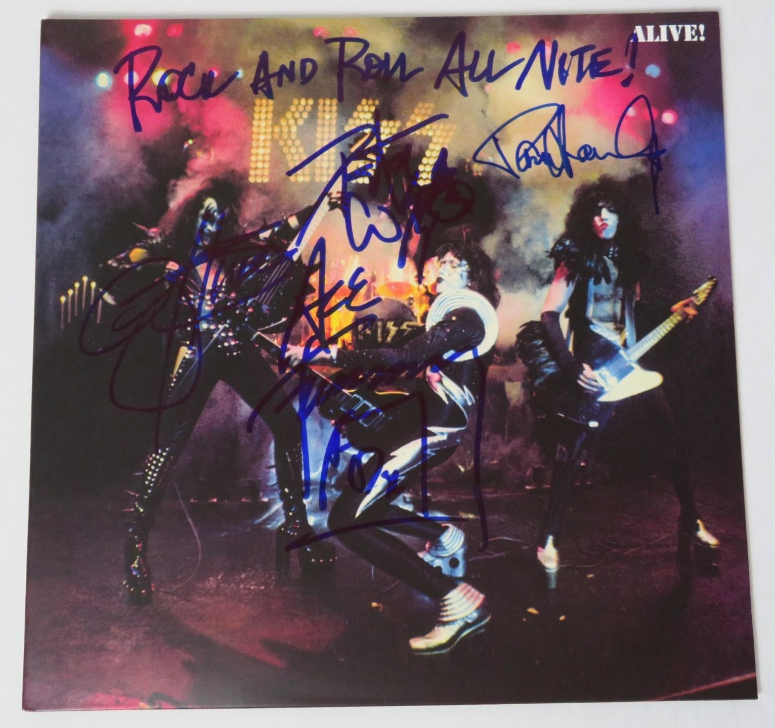 KISS Signed Autograph Auto 