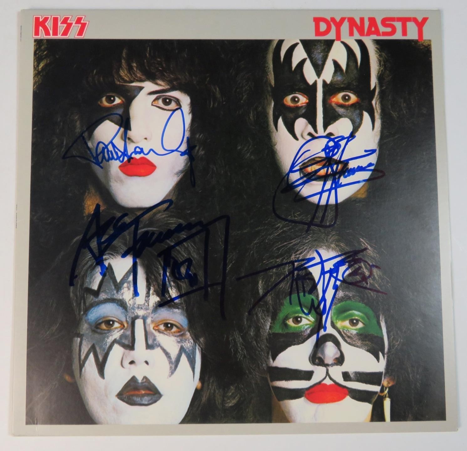 KISS Signed Autograph Auto 