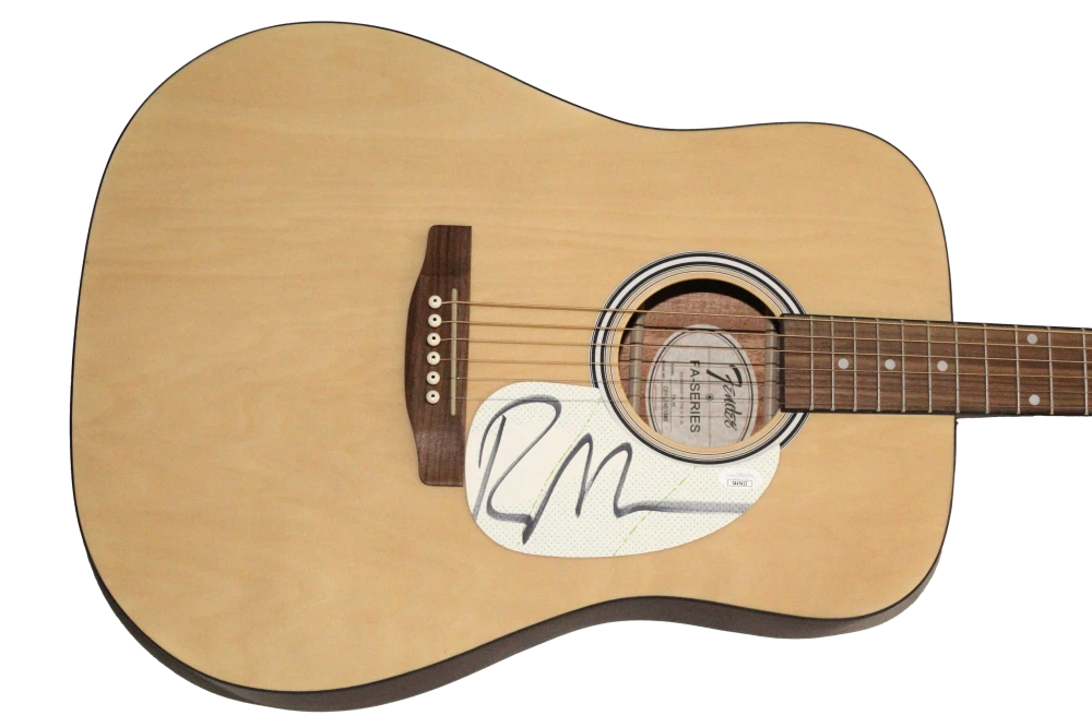 Ray LaMontagne Signed Autograph Full Size Fender Acoustic Guitar w/ JSA COA