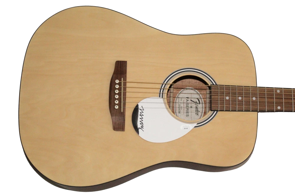 James Murphy LCD Soundsystem Signed Autograph Fender Guitar w/ JSA COA