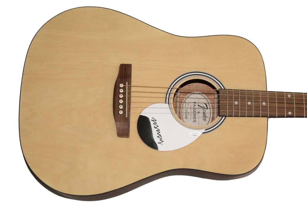 James Murphy LCD Soundsystem Signed Autograph Full Size Fender Guitar JSA COA