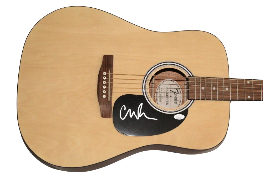 Chris Robinson Black Crowes Signed Autograph Fender Acoustic Guitar w/ JSA COA