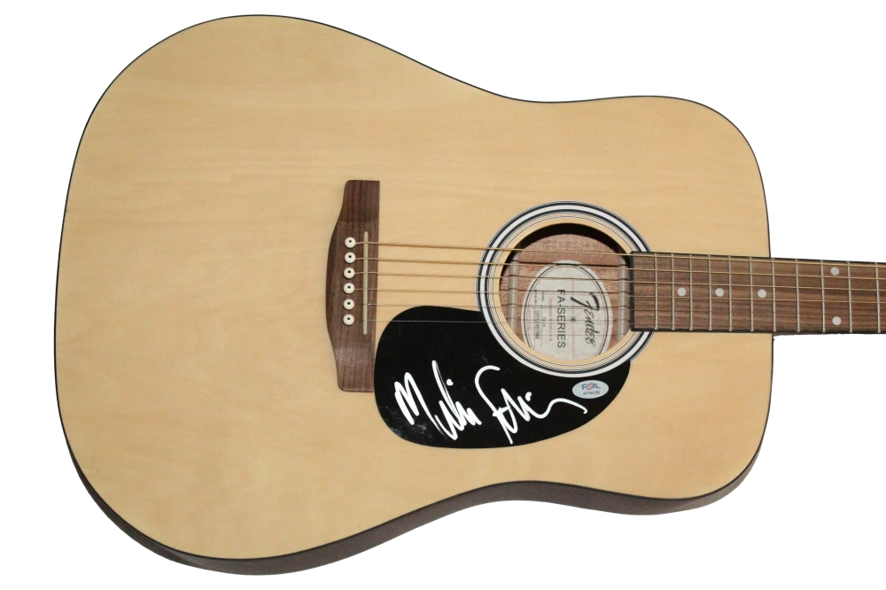 Melissa Etheridge Signed Autograph Fender Acoustic Guitar - Never Enough PSA COA