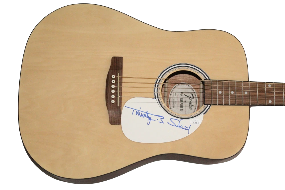 Timothy B Schmit Eagles Signed Autograph Fender Guitar - Desperado w/ JSA COA