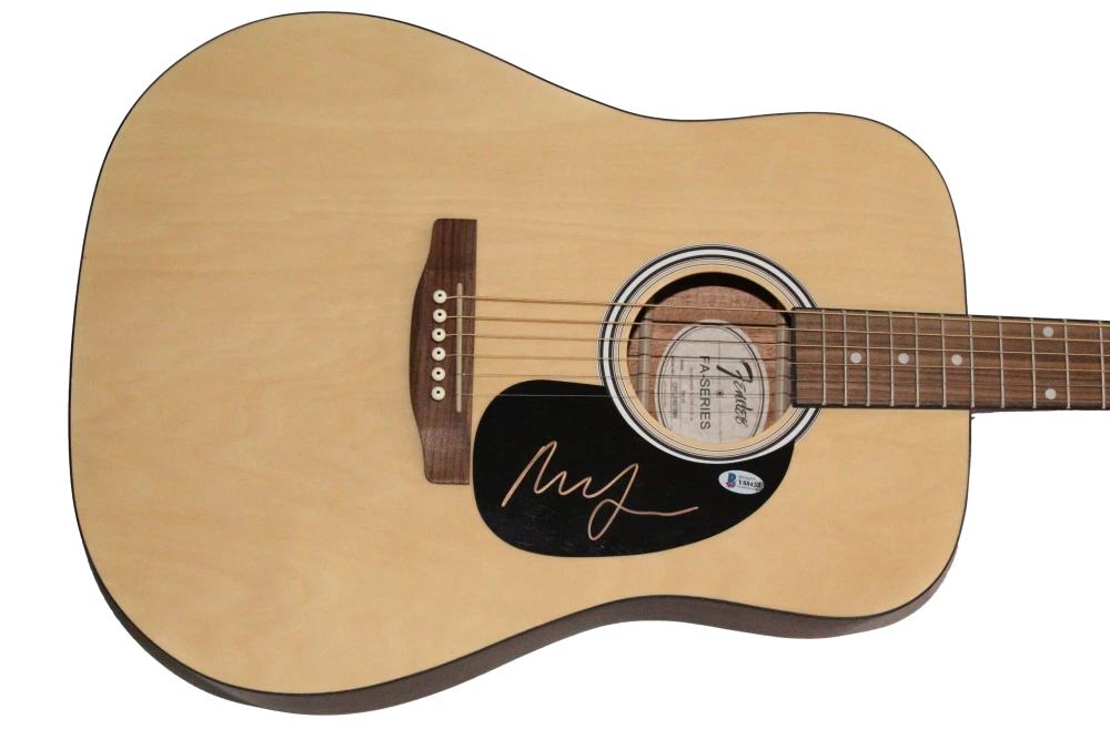 Mike Gordon of Phish Signed Autograph Fender Acoustic Guitar w/ Beckett COA