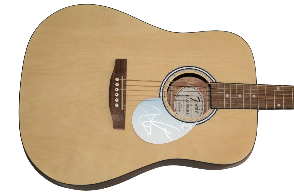 Sam Kiszka Greta Van Fleet Signed Autograph Fender Acoustic Guitar JSA COA