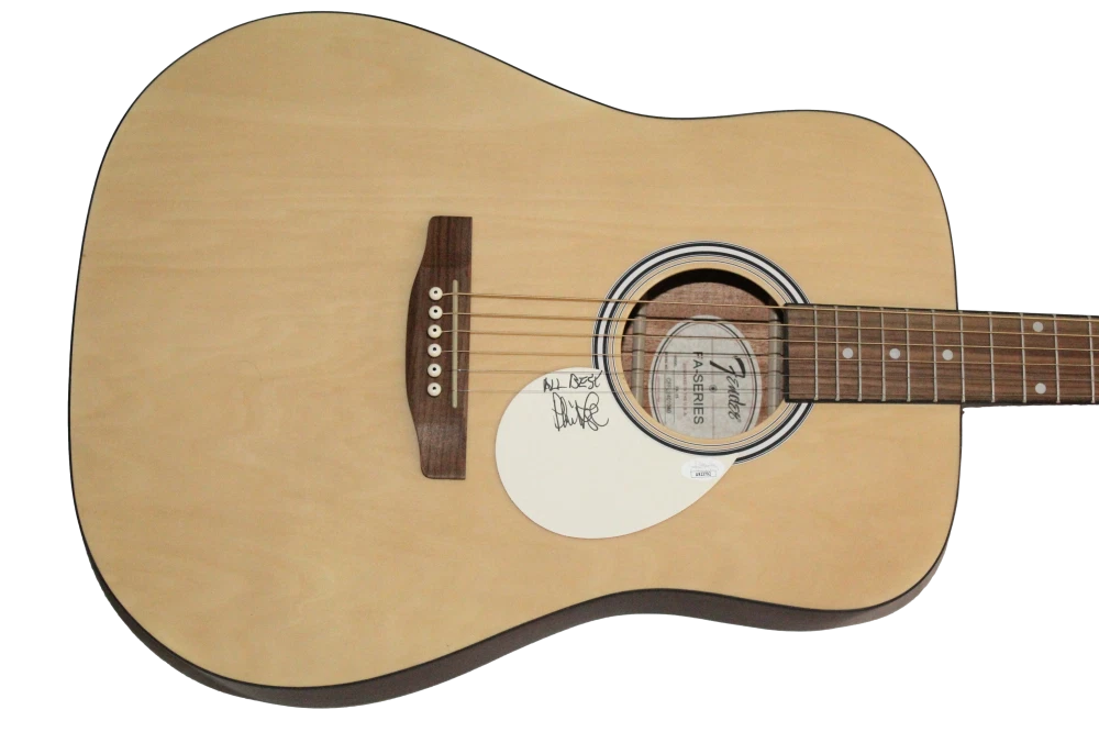 Phil Lesh Grateful Dead Signed Autograph Fender Acoustic Guitar w/ JSA COA