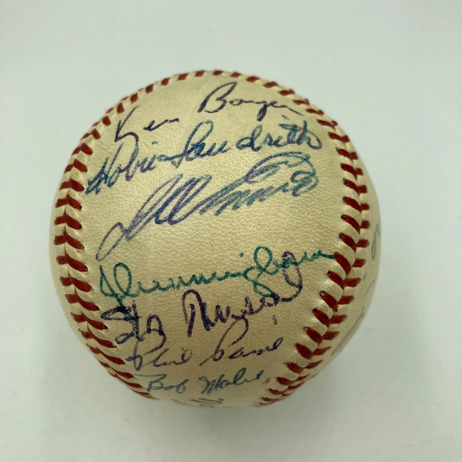 1958 St. Louis Cardinals Team Signed National League Baseball JSA COA