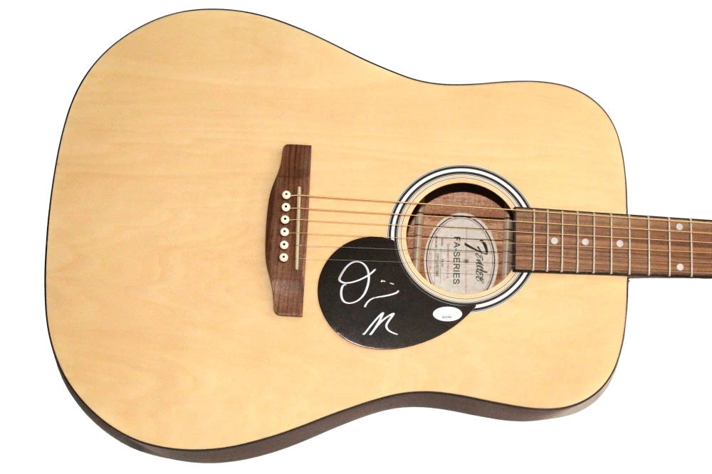 Olivia Rodrigo Signed Autograph Full Size Fender Acoustic Guitar - Sour JSA COA