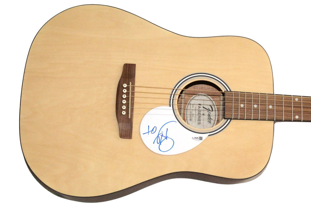 Michael Fitzpatrick Signed Autograph Fender Guitar Fitz and the Tantrums w/ COA