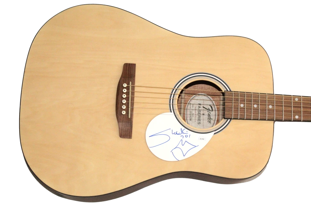 Shakira Signed Autograph Fender Acoustic Guitar - Oral Fixation w/ JSA COA