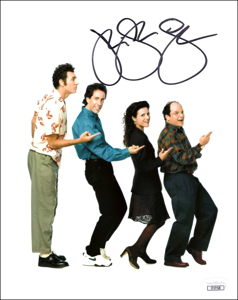 Julia Louis-Dreyfus Signed Autograph 8x10 Photo Seinfeld 's Elaine Benes JSA COA