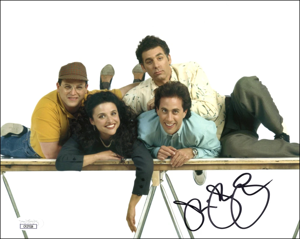 Julia Louis-Dreyfus Signed Autograph 8x10 Photo Seinfeld Elaine Benes w/ JSA COA
