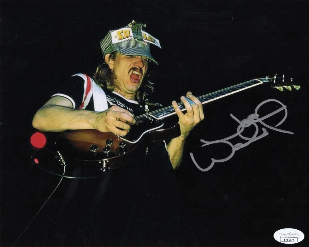 Joe Walsh Eagles Signed Autograph 8x10 Photo - Hotel California w/ JSA COA