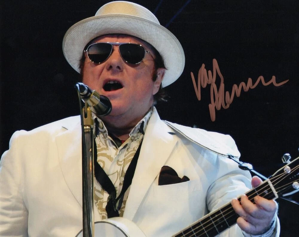 Van Morrison Signed Autograph 8x10 Photo Photograph - Moondance w/ JSA COA