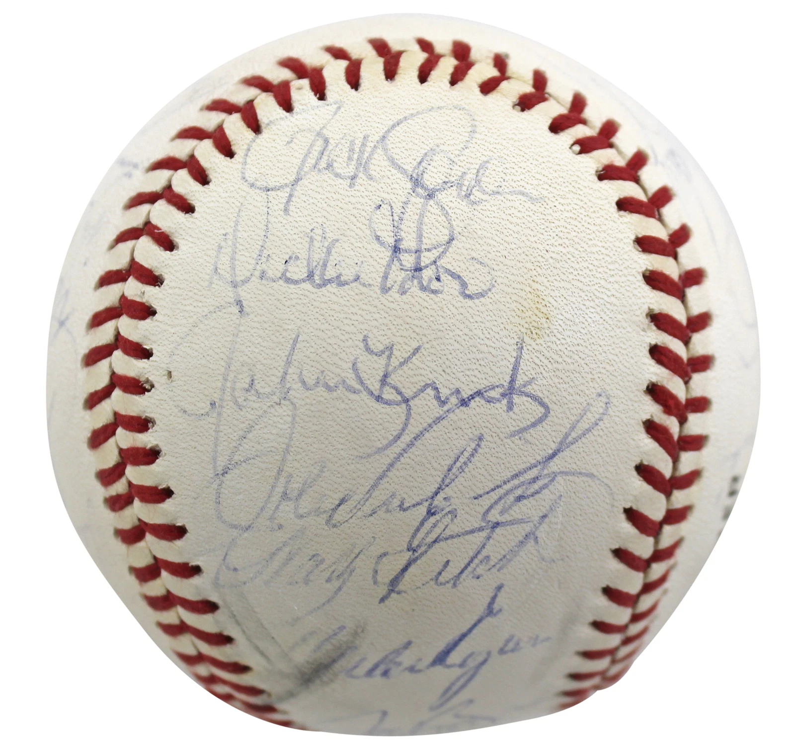 1991 Phillies (27) Daulton, Dykstra, Murphy +24 Signed Baseball BAS #AB92949