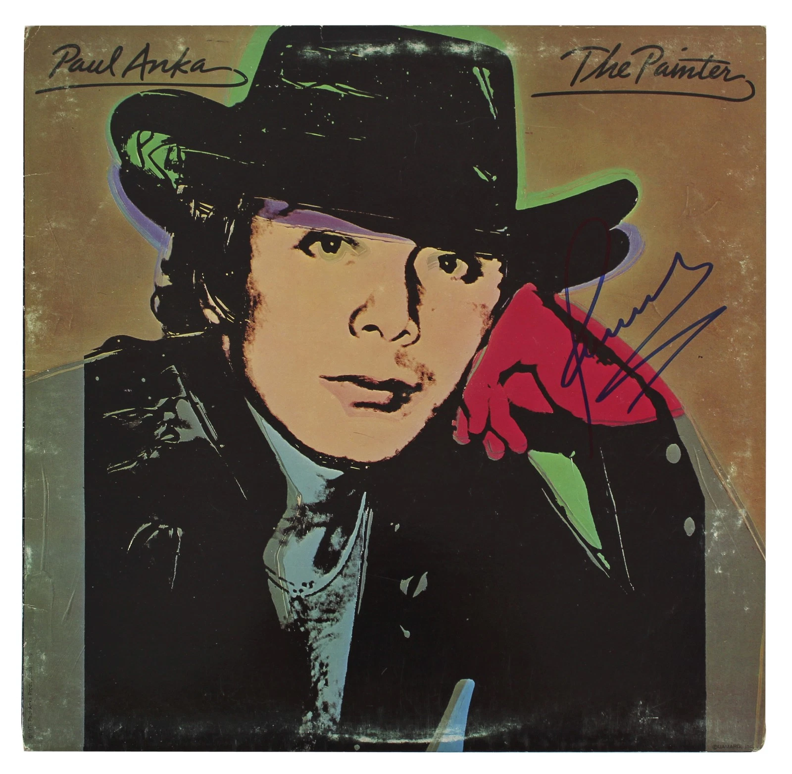 Paul Anka Authentic Signed The Painter Album Cover Autographed BAS #BG83074