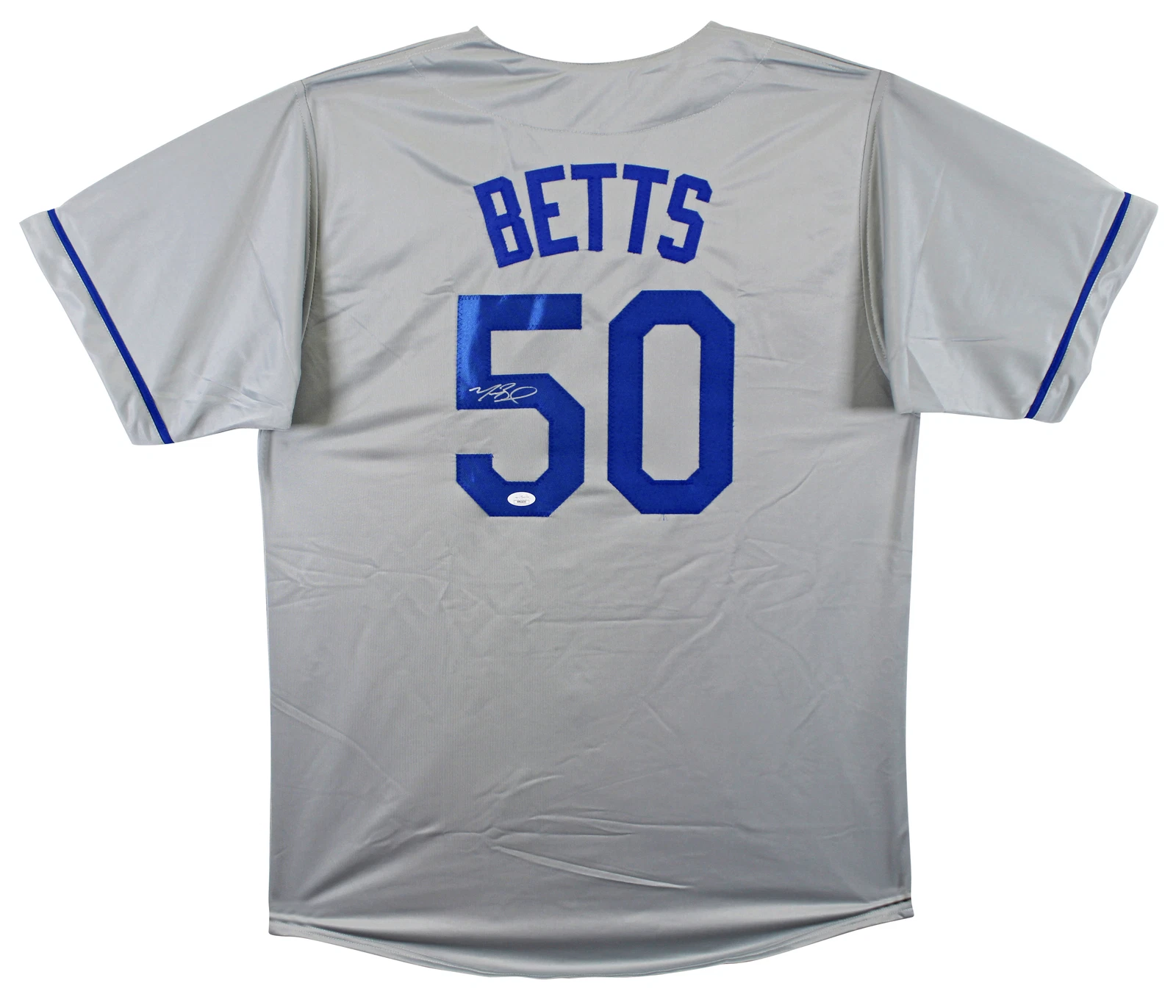 Mookie Betts Authentic Signed Grey Pro Style Jersey Autographed JSA